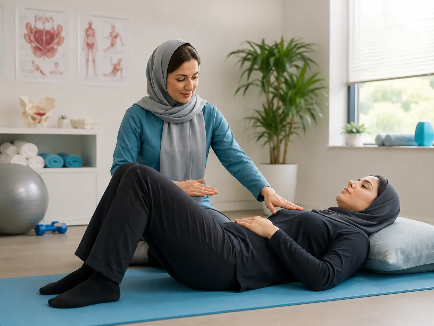 فیزیوتراپی کف لگن